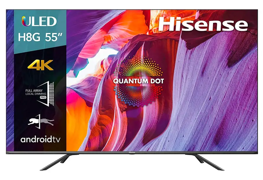 Hisense 55" Class H8G Android Smart ULED 4K TV