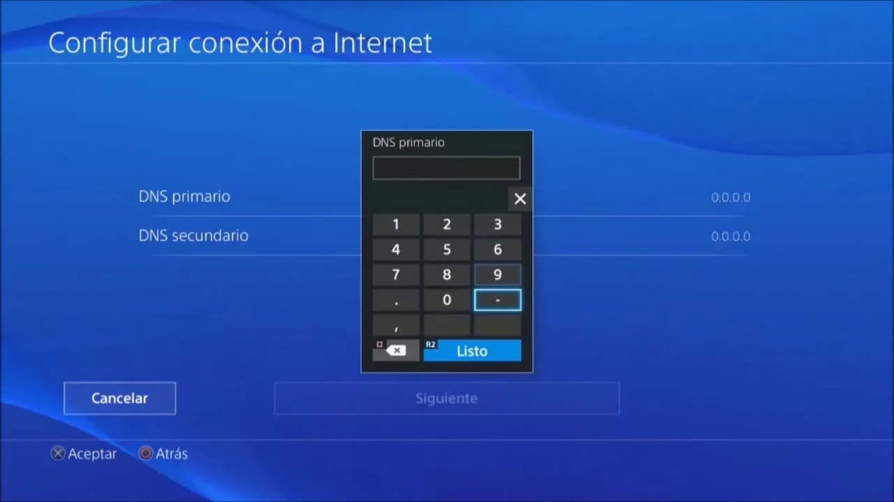 Нельзя использовать dns сервер ps4 что делать