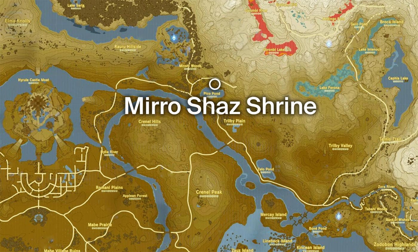 Miro Shaz Shrine Map