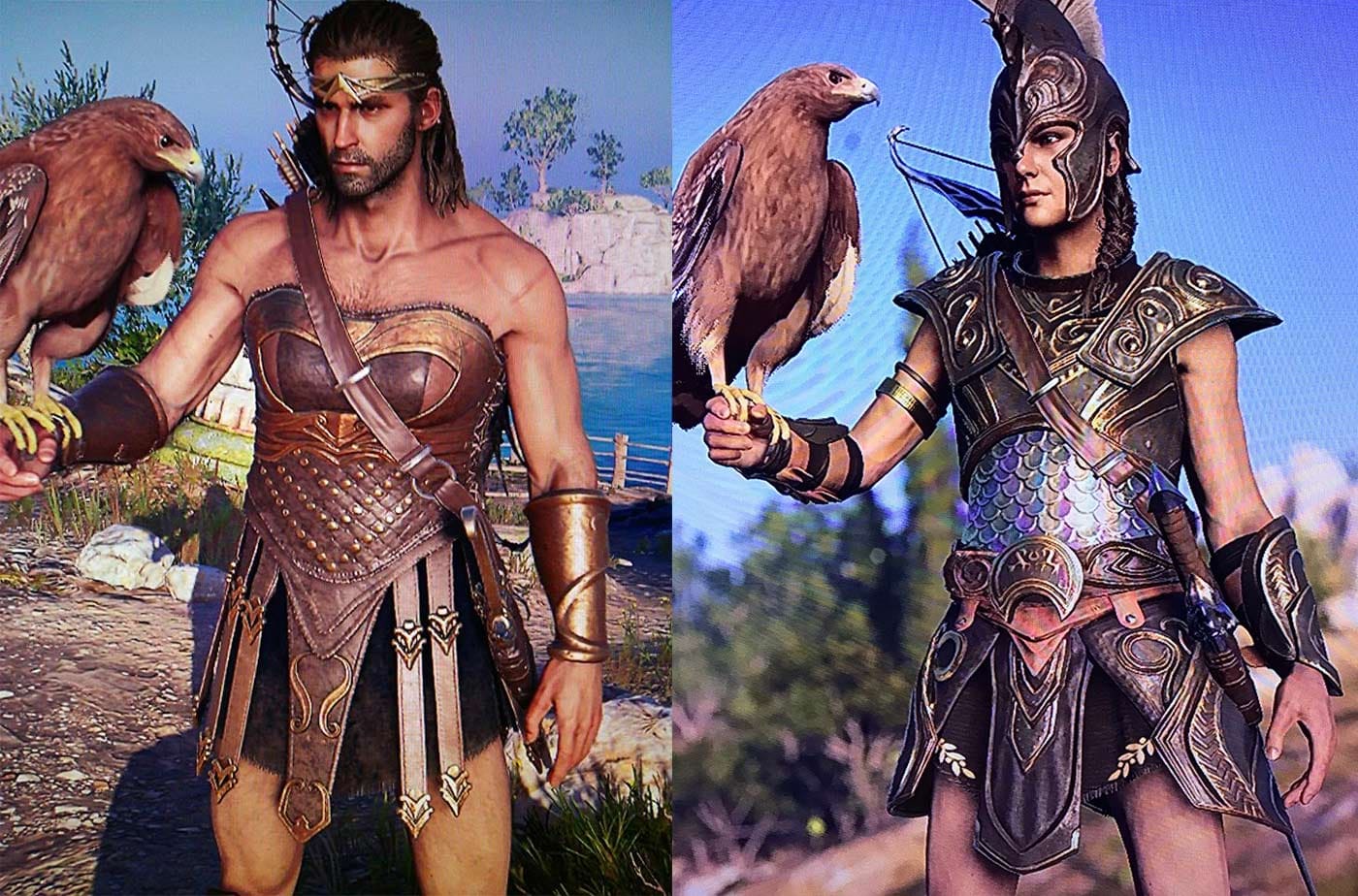 Alexios vs Kassandra Assassin's Creed glitch