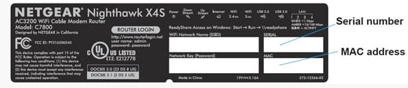 Netgear C7800