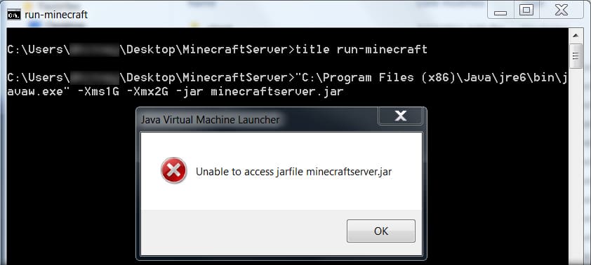 Internal server error как исправить minecraft