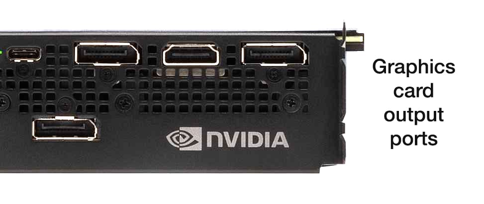 Graphic card ports