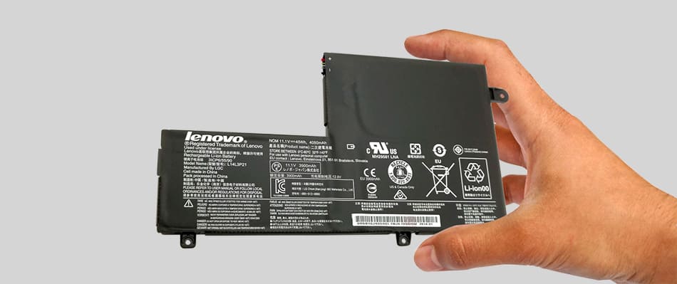 Lenovo battery not charging