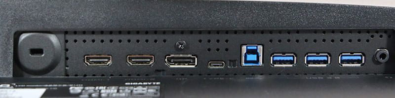 Monitor connection ports