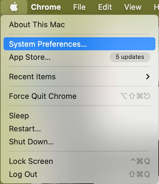 Mac system preferences look for Bluetooth