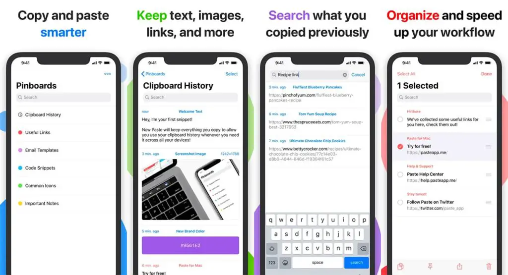 Best iPhone clipboard manager app - Paste