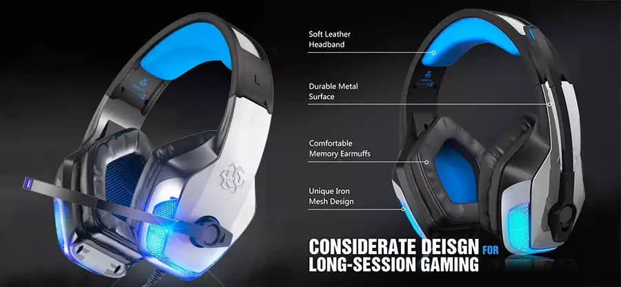 An affordable gaming headset with rather good quality