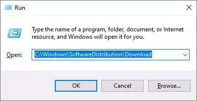 Software Distribution folder