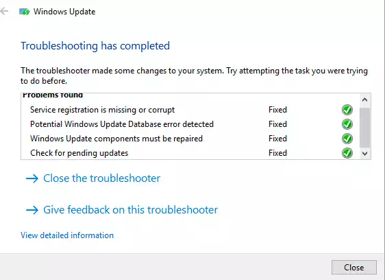 Windows Update Troubleshooter