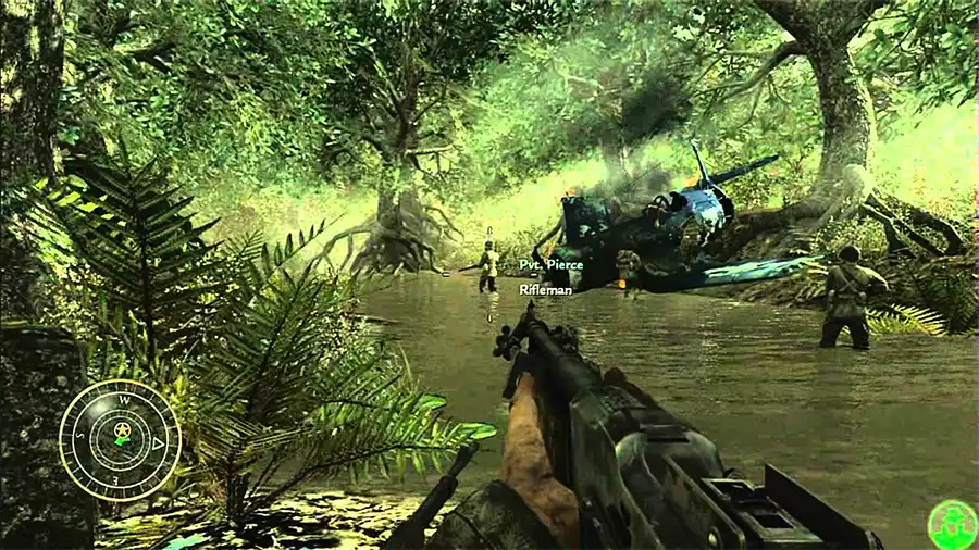 Call of Duty: World At War gameplay