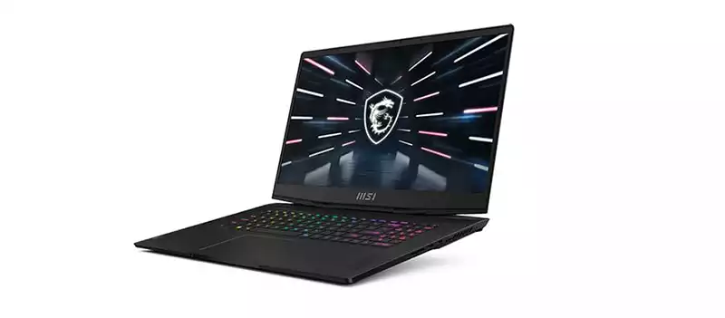 CES 2022 - MSI GS77 laptop