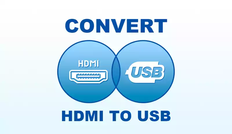 Can HDMI be converted to USB