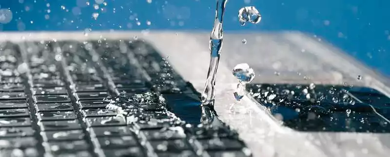 Spilled water on my laptop