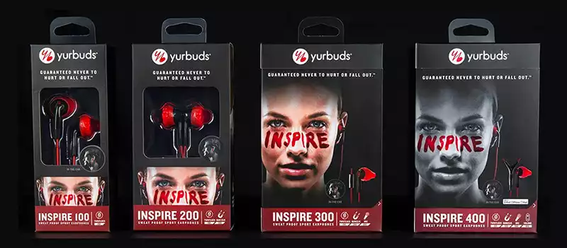 Yurbuds Inspire line-up