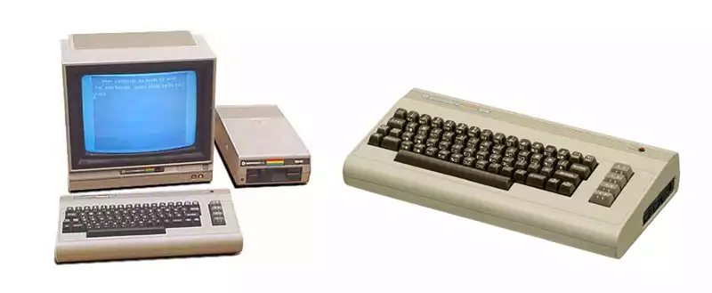 The Commodore 64 was one of the first gaming consoles featuring an OS.