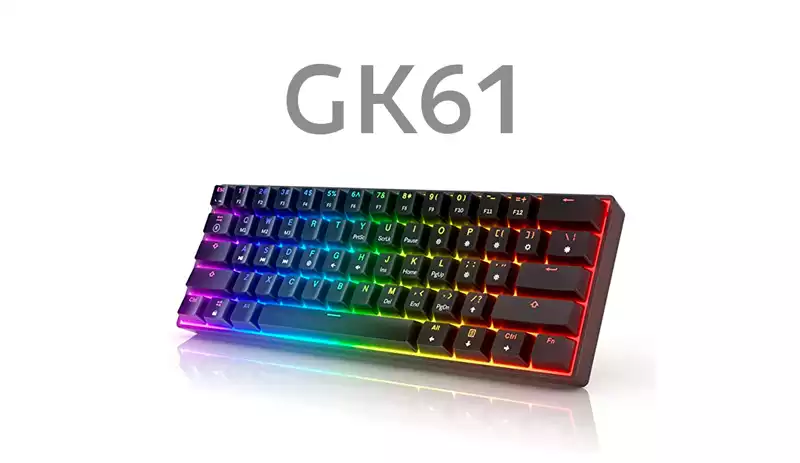 GK61 mechanical gaming keyboard review