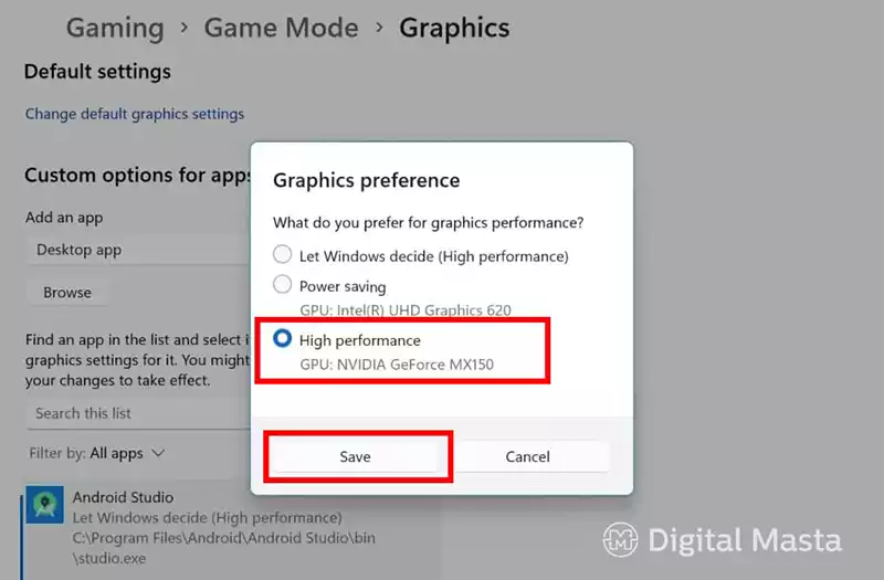 How to activate Windows 11 Game Mode