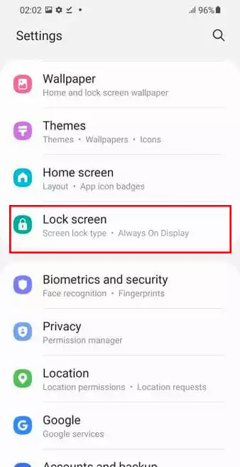 Change your PIN on Samsung devices