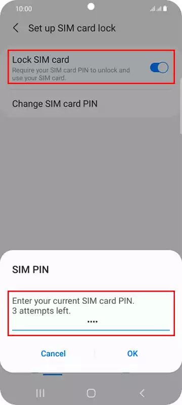 Enter PIN