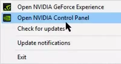 Nvidia Control Panel