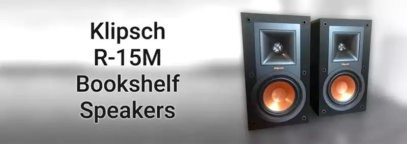 Klipsch R-15M Bookshelf Speakers