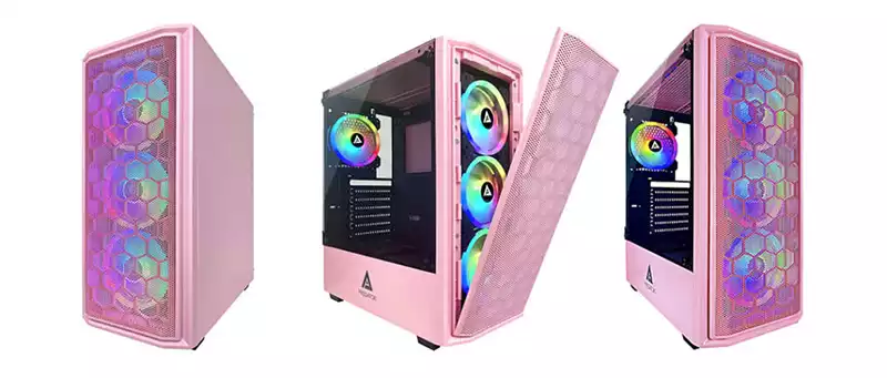 The coolest pink gaming PC - Apevia Predator-PK