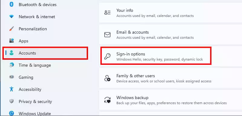 How to remove your account password in Windows 11