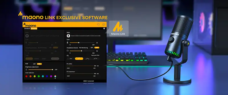 Maono DM30 exclusive microphone software