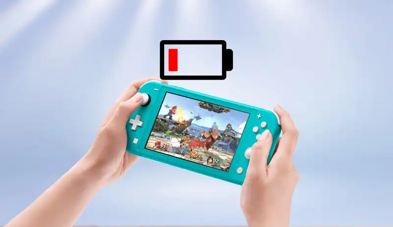 Fixing a Nintendo Switch Lite that loses charge too fast