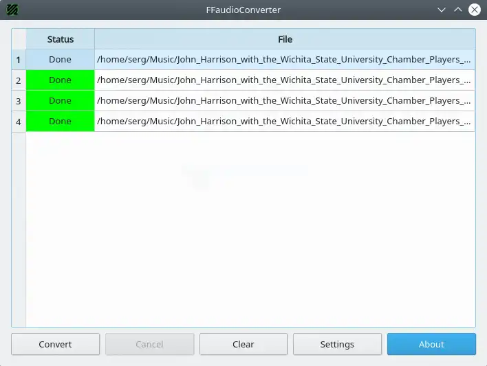 How to convert any audio file to MP3 with FFaudioConverter