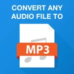 How to convert any audio file to MP3