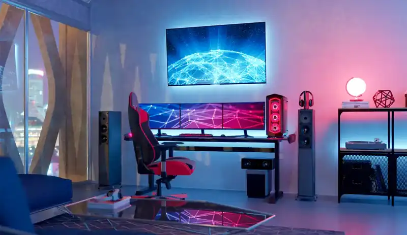 The ultimate gaming room: Aesthetics meets functionality