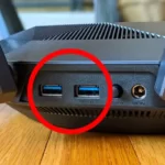What is the USB port on my router for