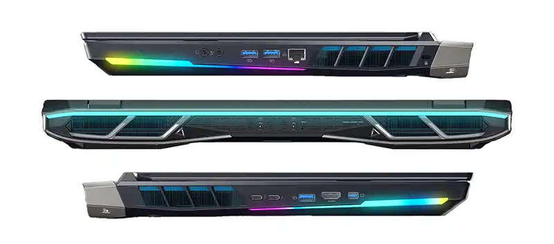 Acer Predator Helios 500 ports and connectivity
