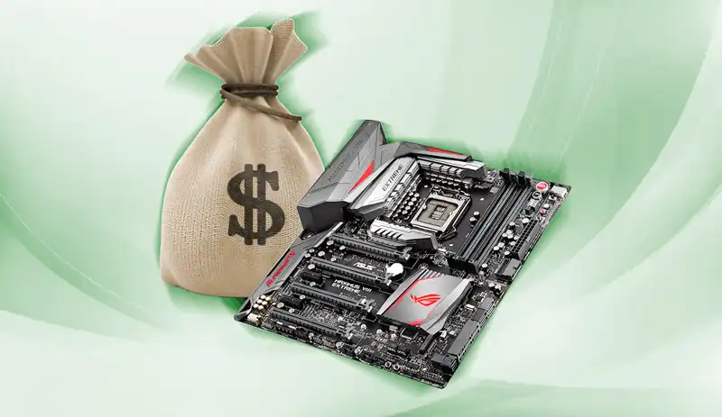 What is the difference between a cheap and expensive motherboard